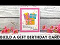 Build A Gift Birthday Card | Pretty Pink Posh