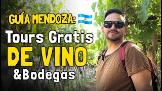 MEJORES BODEGAS DE MENDOZA   Tour Gratis y almuerzos ¿El mejor vino de Argentina?