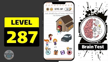 Brain Test Level 287 Walkthrough
