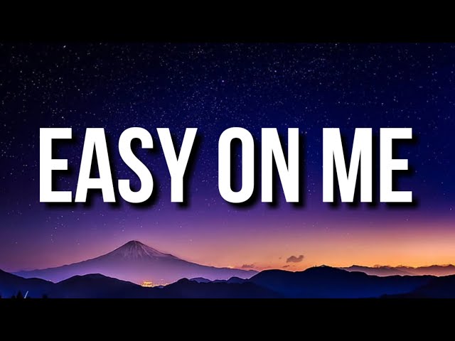 Adele - Easy On Me (Live at the NRJ Awards 2021( lyrics) class=