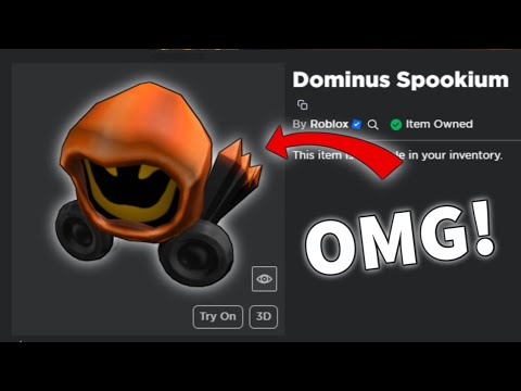 RED_RBLX7 👻 on X: It can't be, this dominus has been put up for