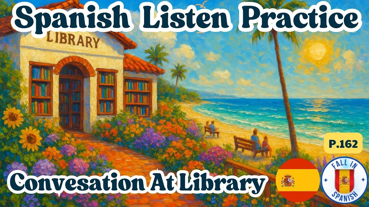 100 Must-Know Spanish Phrases for Absolute Beginners: Conversation At The Library
