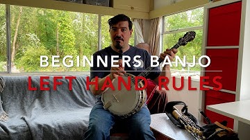 Left Hand Rules - Absolute beginners Irish Tenor banjo Part 3