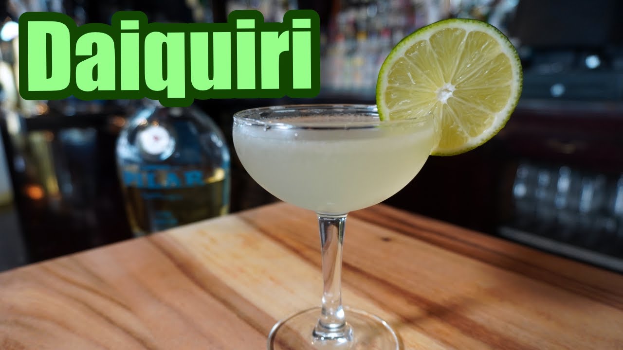 How to make a Daiquiri YouTube
