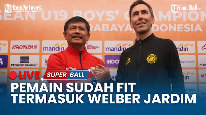 🔴Siap Tempur Lawan Malaysia, Semua Pemain Timnas U-19 Indonesia Sudah Fit Termasuk Welber Jardim