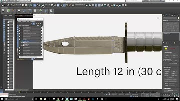 3D Modeling a Phrobis III M9 Bayonet