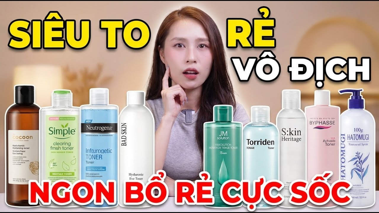TOP TONER GIÁ HỌC SINH SINH VIÊN DUNG TÍCH LỚN XÀI CỰC ĐÃ