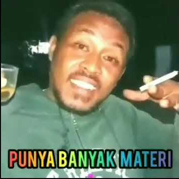 Lu bersyukur lahir dan di besarkan keluarga pinya banyak materi