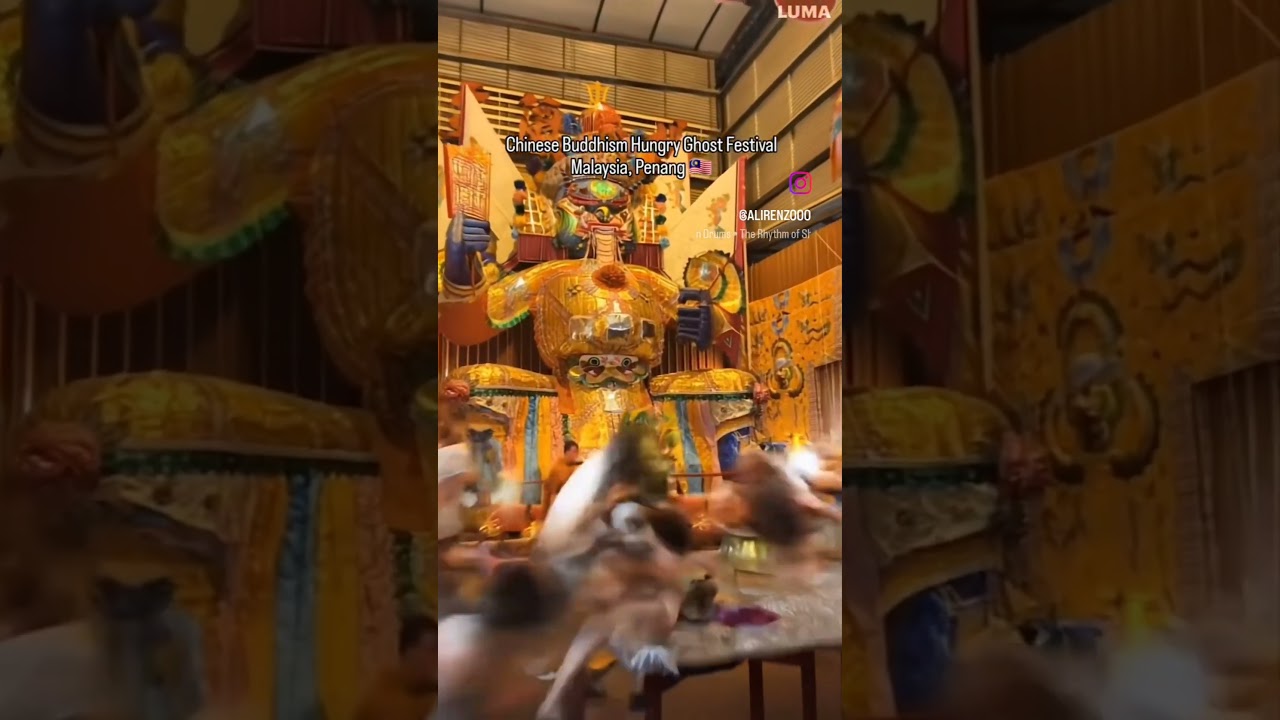 Hungry Ghost Festival Penang, Malaysia | Buddhist festival 