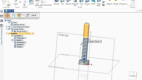 bolt m10 for plummer block solid edge st10