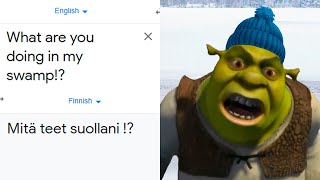 What Are You Doing In My Swamp? In Different Languages Meme