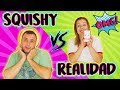 SQUISHY vs REAL food Challenge 2 | Squishy vs Realidad | Squishy Challenge