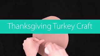 How to make a paper turkey