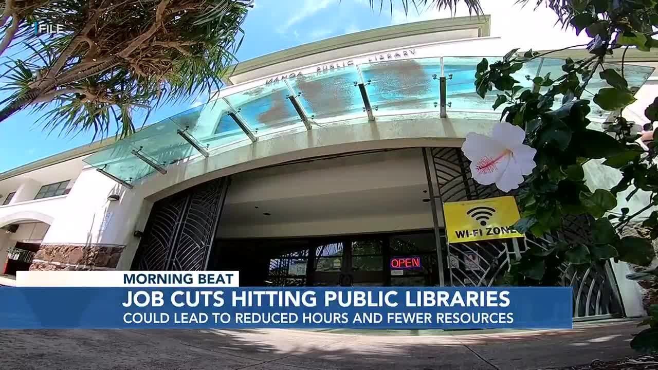 Deeper budget cuts for Hawaii libraries means fewer services