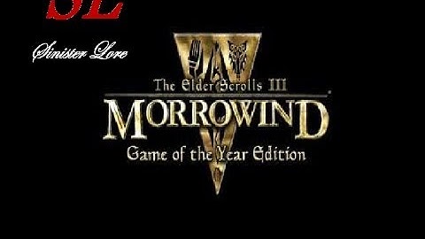 Lets Play: The Elderscrolls III Morrowind (Part 1) Character Creation