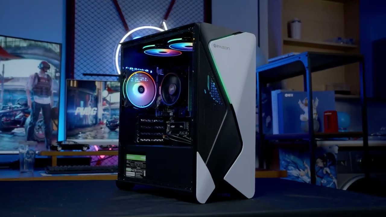 IPASON - Gaming desktop - Upgrade from AMD Ryzen 5 5600G 6 core up 