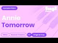 Tomorrow Annie Quvenzhané Wallis Karaoke Piano Tomorrow Annie Quvenzhané Wallis Karaoke Piano