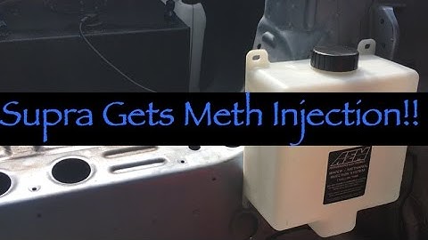 MK3 Supra Turbo Gets Methanol Kit 20161030