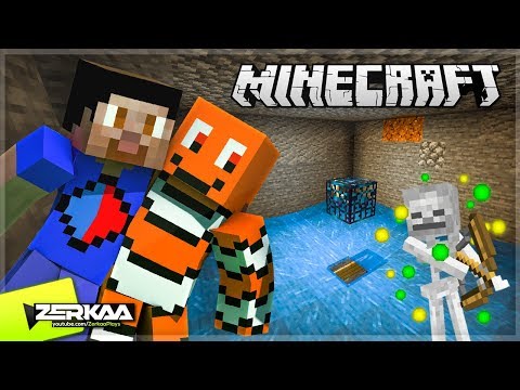 Building  A Skeleton Mob Grinder To Boost XP (Minecraft #26 with Vik)
