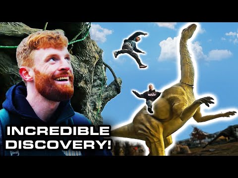 STORROR Explore Abandoned DINOSAUR Park ??