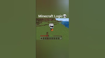 Minecraft Logic Be Like...💀#minecraft #minecraftshorts