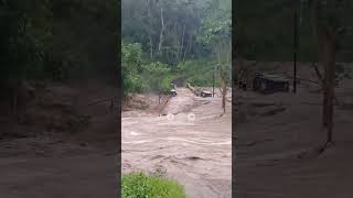 Detik detik banjir bandang terekam #cidage #nyalindung #sukamaju #kabsukabumi