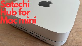 Satechi USB C hub for Mac mini M2 2023 (Unboxing)