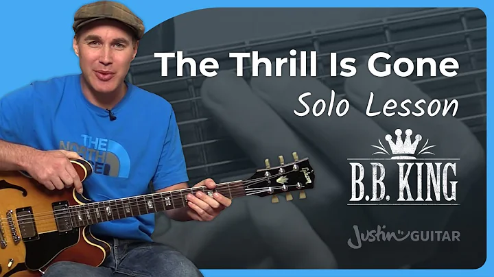 Aprenda o solo lendário de BB King em 'The Thrill is Gone'