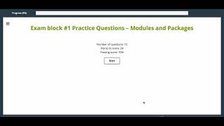 PCAP™ Module 1 Practice Test: Python Modules & Packages Questions Explained