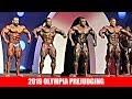 2019 Olympia Pre-Judging First Callout (Top 6)