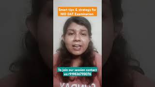 Smart Tips &amp; Strategy to Crack NID DAT Exam Easily! #NID #DAT #DesignExam #ExamTips #NIDPrep