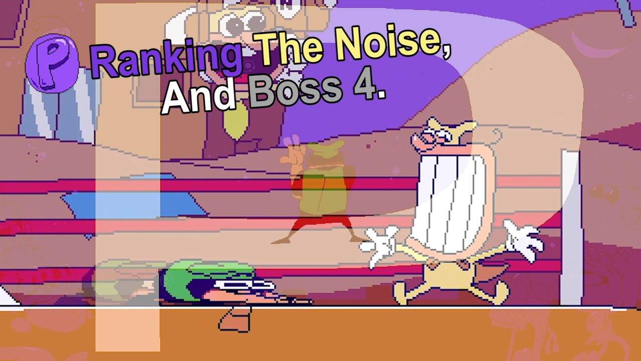 Pizza Tower Gameplay The Noise and Boss 4 P Rank - YouTube