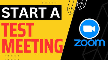 ZOOM: HOW TO JOIN A TEST MEETING TO TEST YOUR CAMERA AND MICROPHONE