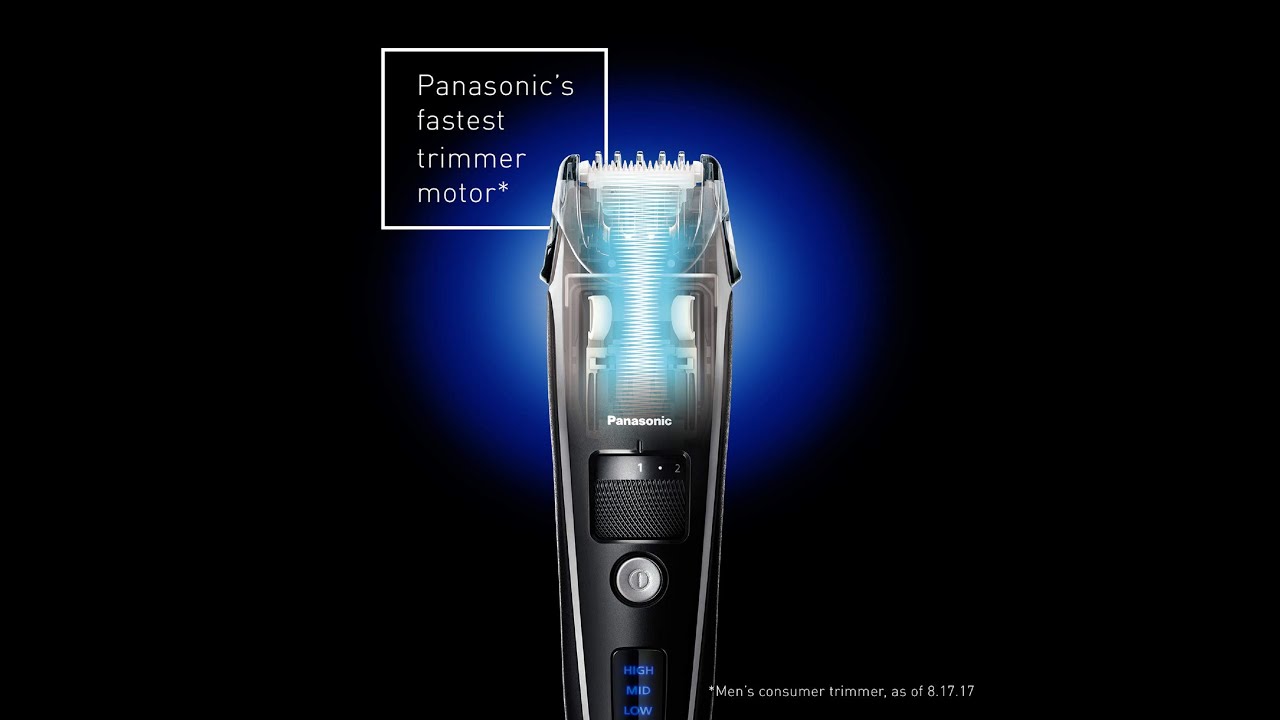 Panasonic Beard Trimmer for Men Cordless Precision Power, Hair Clipper