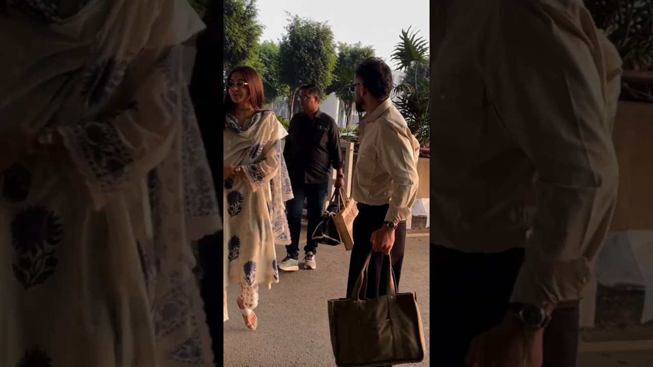 Вират Коли и Анушка Шарма были замечены в аэропорту Мумбаи 16 февраля.