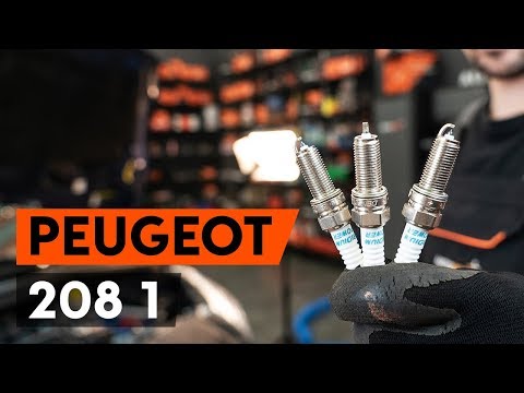 How to replace spark plug on PEUGEOT 208 1 (CA_,CC_) [TUTORIAL AUTODOC]