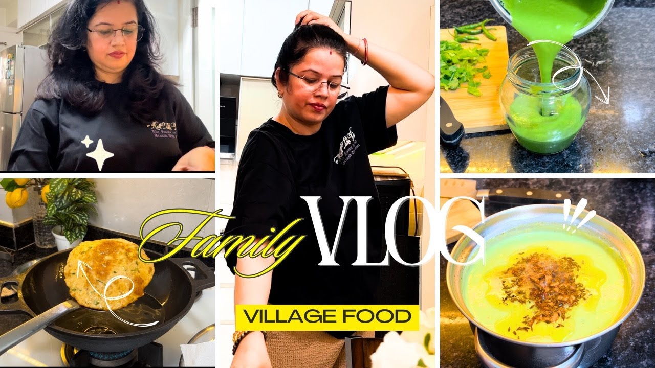 Missing Mumma😢| Making Mummy Jaisa Simple Village Style Meal 