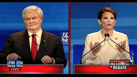 Michele Bachmann Gets Under Newt Gingrich's Skin A...