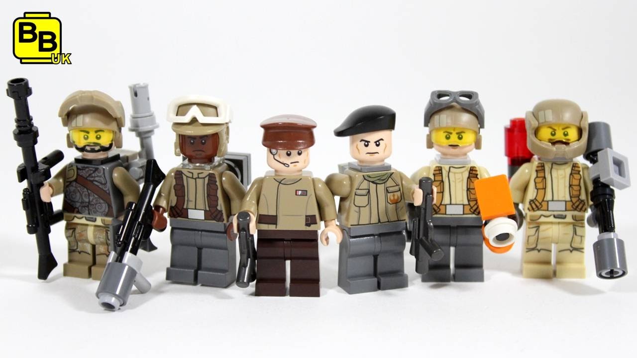 LEGO STAR WARS RESISTANCE TROOPER VARIANTS MINIFIGURE CREATIONS - YouTube