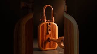 How a Wooden Lock Works 🔐 | Internal Mechanism