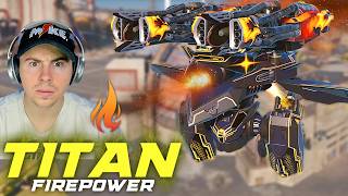 TITAN FIREPOWER... Meta Flame Ao Jun Is Overpowered | Melting Titans | War Robots