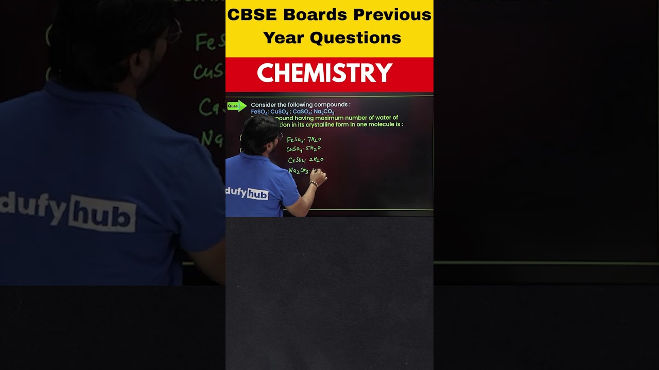 CBSE Boards Precious Year Question 