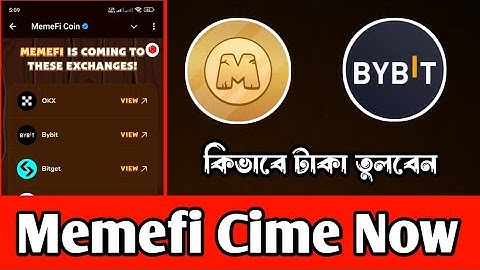 Memefi Airdrop withdrawal on bitget Bybit exchange | Memefi new update today | memefi Airdrop claim