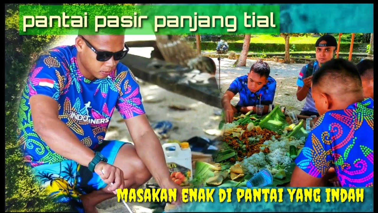 MUKBANG Di Pantai Pasir Panjang ||Tial Maluku Tengah 
