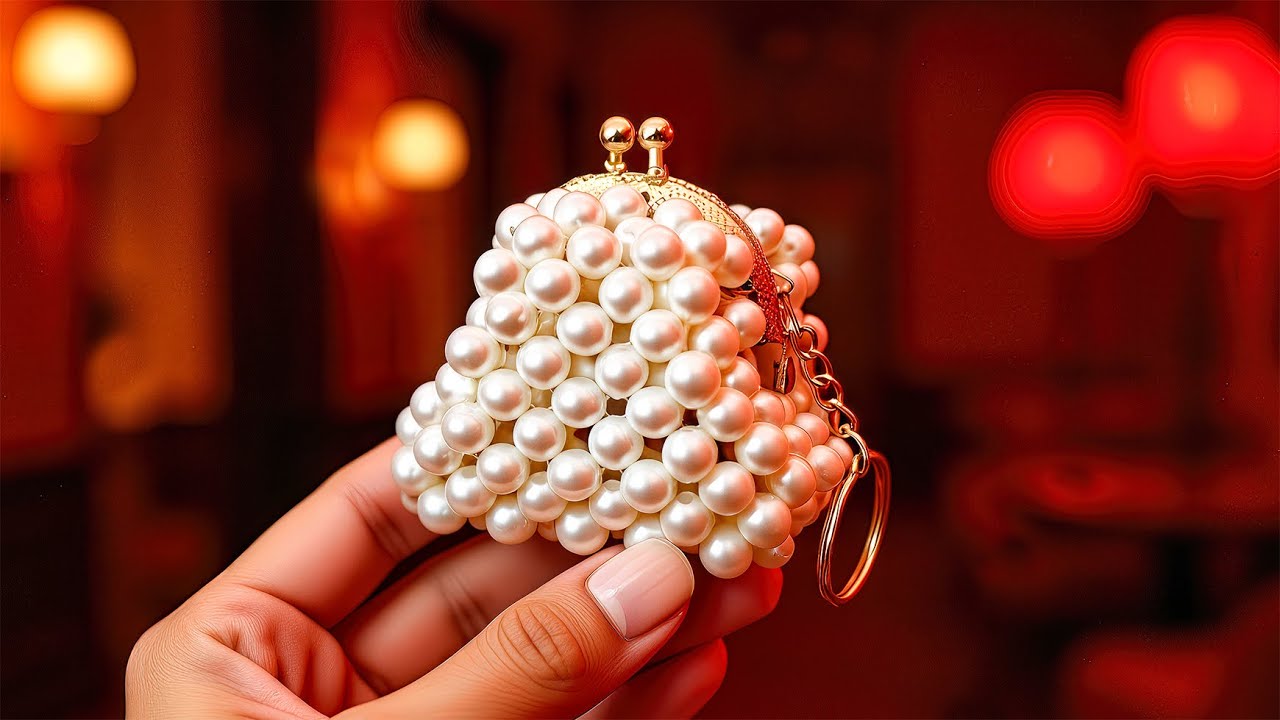 Делаем мини-кошелёк из бисера/стипендиальный кошелёк #кошелек #сделайсам #сумка