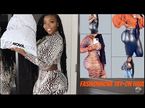 FashionNova Try-On Haul 2020!!! - YouTube