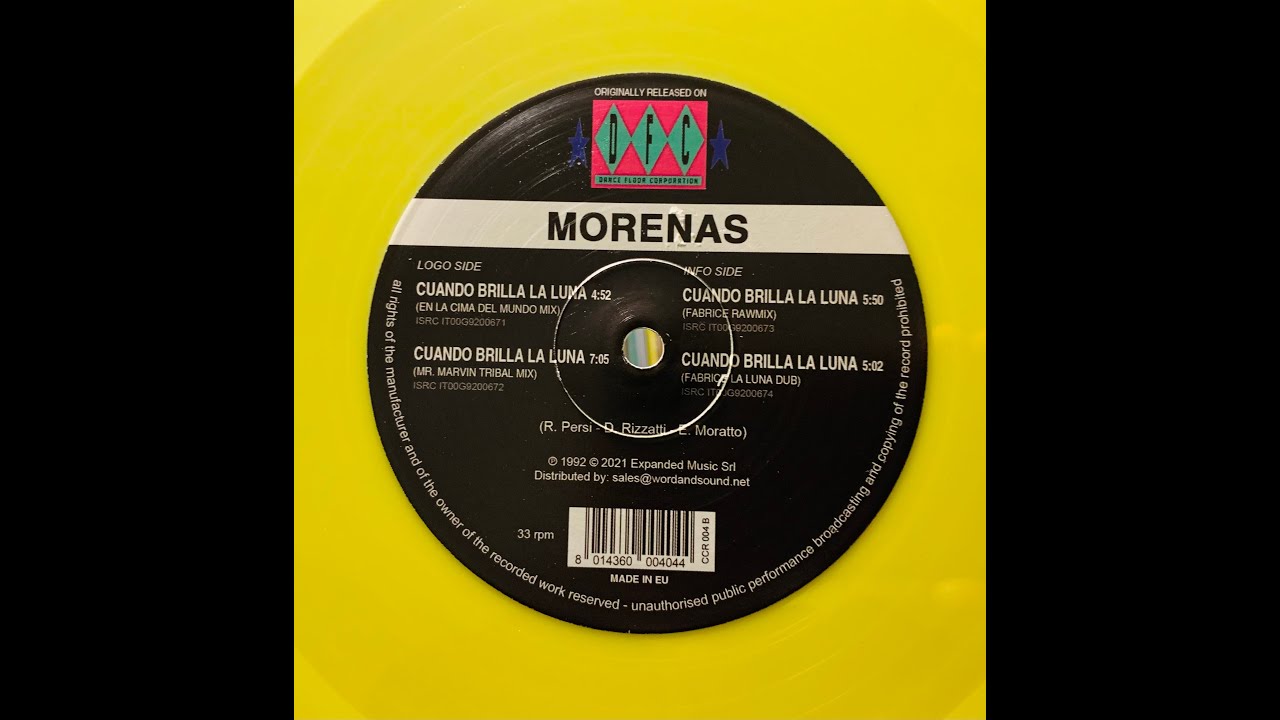 MORENAS - CUANDO BRILLA LA LUNA [FABRICE RAWMIX] (CLUB CULTURE 