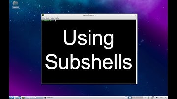Command Line: The power of subshells!