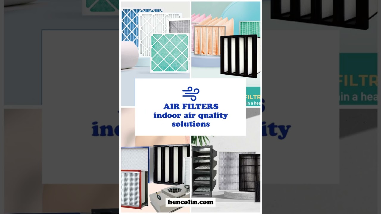 HENCOLIN is a top one-stop service manufacturer who specialize in making all types of air filters.