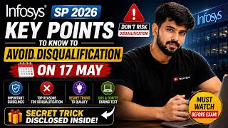 Infosys SP 2026 Biggest Mistakes to Avoid ⚠️ 17 May Rules, Disqualification Reasons & Secret Tricks